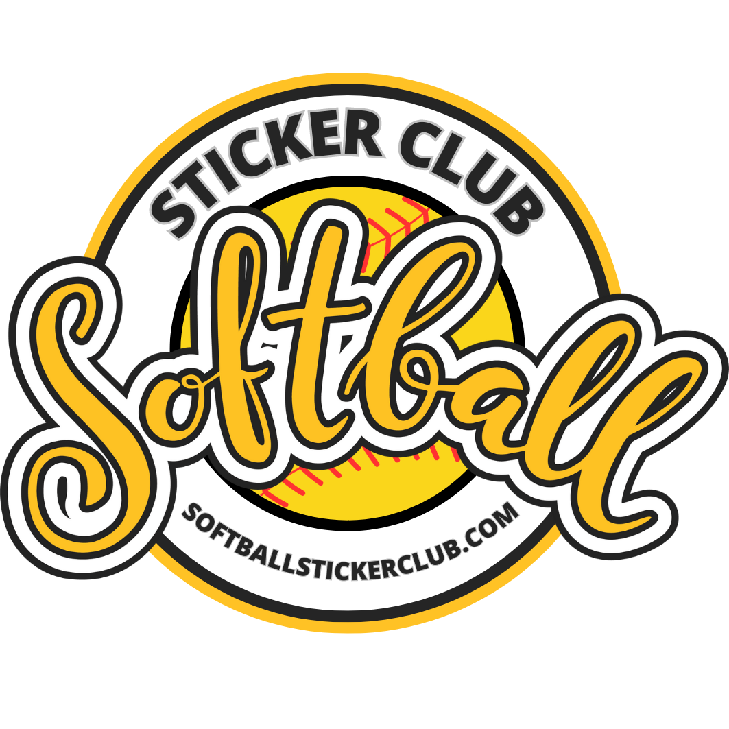 Free Trial Softball Sticker Club - Monthly Membership